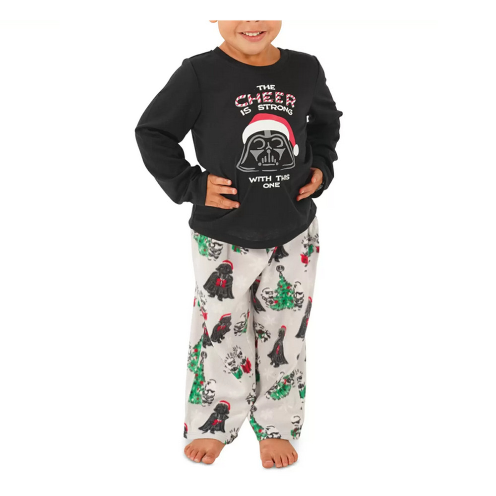 Munki Munki Toddler Star Wars Holiday Pajama Set Multi Size 2T
